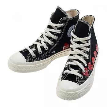 Comme Des Garcons универсальные кеды Converse Chuck Taylor Hi P1k127 черные US3(220225)