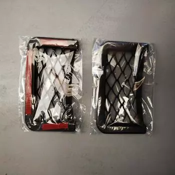 Compact Car Storage Mesh Pocket (20x8cm) - Creative In-Car Organizer
