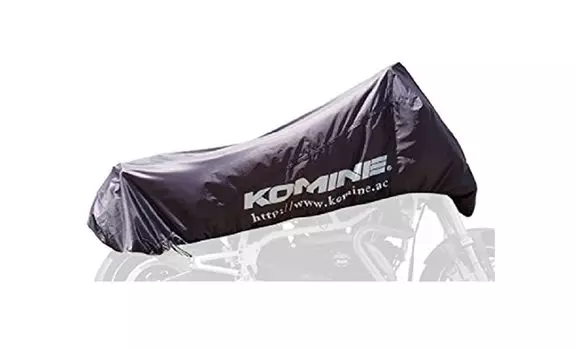 Компактный мотоциклетный получехол черный L [Komine] AK-130 чёрный
