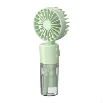 Compact Water Spray Fan Portable Personal Cooling Device зелёный