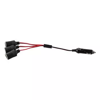 Compatibility Socket Splitter Sockets Power To Way V Car Charger Black Red Exquisite Workmanship Craftsmanship CHINA