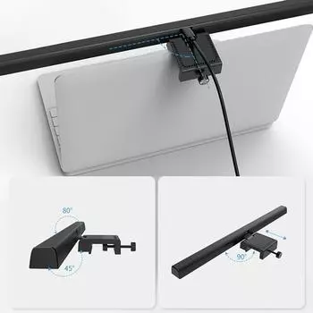 Computer Screen Monitor Light Bar Eye-Care LED Desk Lamp Hanging Light Bar Home Office Study Reading Table Lamp For LCD Monitor