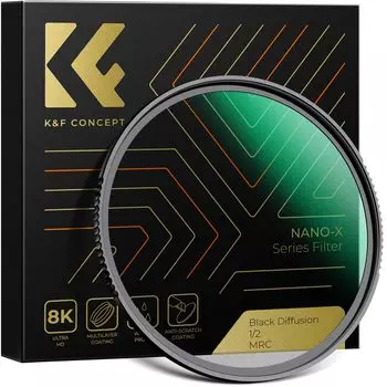 Concept 82 мм Black Mist Soft Effect Регулировка контрастности Мягкий фильтр для разграничения Японское оптическое стекло AGC Материал авиационный алюминий Ультратонкая оправа