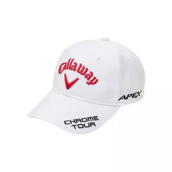 Continuous Classic Cap TOUR TW CAP WM Golf x Red FR [Callaway] Women s JM/Hat 24SS_1035_White