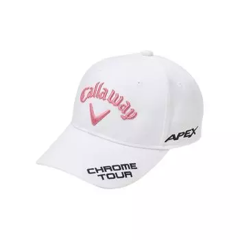 Continuous Classic Cap TOUR TW CAP WM Golf x Pink FR [Callaway] Women s JM/Hat 24SS_1033_White