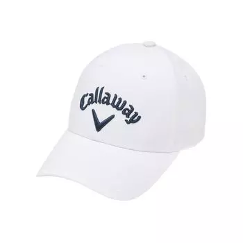 Continuous Standard Cap BASIC CAP WM Golf x Navy FR [Callaway] Women s JM/Hat 25SS_1031_White
