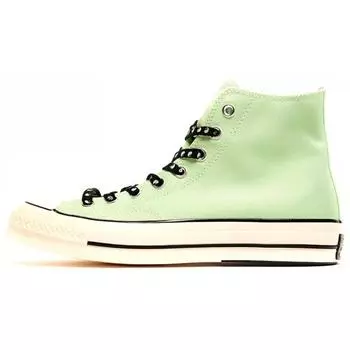 Converse 1970-е Chuck Taylor HI Тай Чи Инь Ян Хай Топ Эспадрильи Унисекс Зеленый 36.5