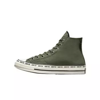 Converse Chuck 70 GORE-TEX High Utility унисекс кроссовки зеленые черные Egret A08566C 36