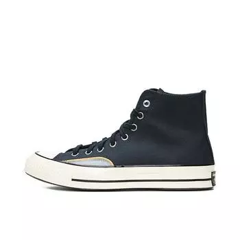 Converse Chuck 70 High 90s Sport - черно-синие мужские кроссовки Into-The-Void-Black Out-Of-The-Blue A08573C 40