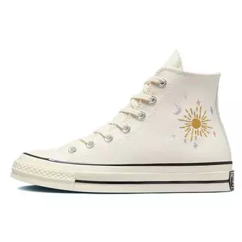 Converse Chuck 70 High Mystic World - Future is Bright Женские кроссовки Cream Egret Black 572431C 36
