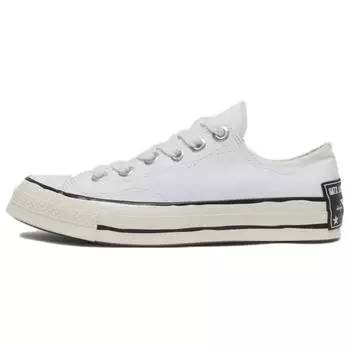Converse Chuck 70 Low Sketch - белые кроссовки унисекс Black Egret A08525C 49