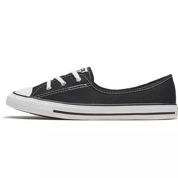 Converse Chuck Taylor All Star Ballet Lace Slip Черный Белый (Женский) Женские кроссовки 566775C 35.5