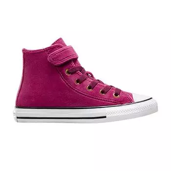 Converse Chuck Taylor All Star Easy On High PS Velvet Детские кроссовки Фиолетовый Legend-Berry White A05449F 31.5