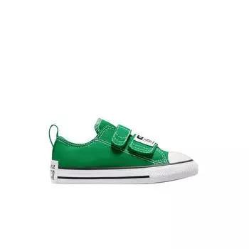 Converse Chuck Taylor All Star EasyOn Low TD Sketch - зеленые детские кроссовки белые черные A11527C 22
