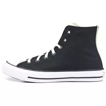 Converse Chuck Taylor All Star High Anodized Metals - Черные мужские кроссовки Gold White 570286C