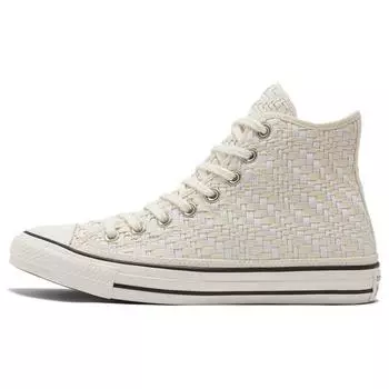 Converse Chuck Taylor All Star High Tonal Weaving - белые мужские кроссовки черные 171075C 40