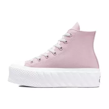 Converse Chuck Taylor All Star Lift 2X High Himalayan Salt Женские кроссовки Розовый Белый 571623C 41.5