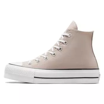 Converse Chuck Taylor All Star Lift High Wonder Stone женские кеды кремовые белые черные A06139C 37