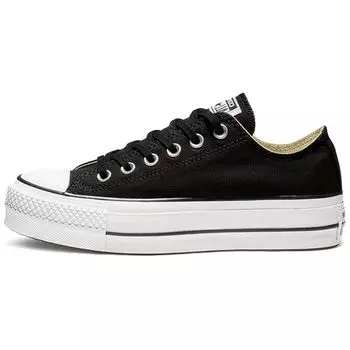 Converse Chuck Taylor All Star Lift Ox Черно-белые женские кроссовки 560250C 37