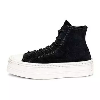 Converse Chuck Taylor All Star Modern Lift Platform High Black Egret женские кроссовки A05285C 38