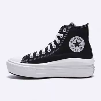 Converse Chuck Taylor All Star Move Черные высокие 568497C
