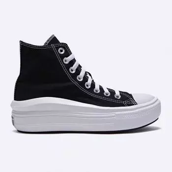 Converse Chuck Taylor All Star Move черные высокие 568497c 220