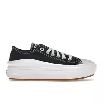 Converse Chuck Taylor All Star Move Low Черные женские кроссовки Белые 570256C 37