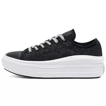Converse Chuck Taylor All Star Move Low Черно-белые женские кроссовки 570794C 39.5
