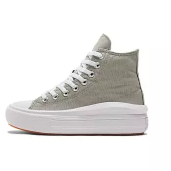 Converse Chuck Taylor All Star Move Platform High Season Color - Slate Sage Gum Женские кроссовки Зеленый Белый A00562C 36