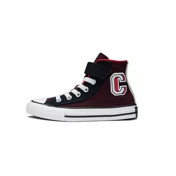 Converse Chuck Taylor All Star Retro EasyOn High PS Bloodstone Детские кроссовки Красные Черные A08456C 29