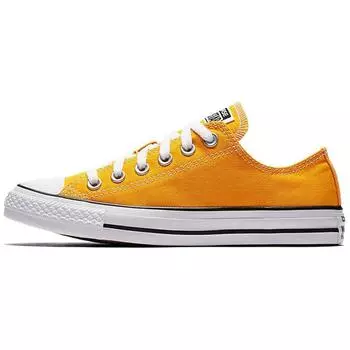 Converse Chuck Taylor All Star сезонные цветные низкие туфли с круглым носком на шнуровке противоскользящие ударопрочные парусиновые туфли унисекс кроссовки 159676C 35