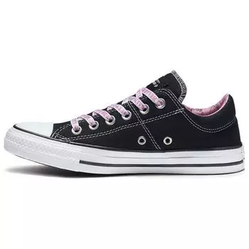 Converse Hello Kitty x Chuck Taylor All Star Madison Ox Black Prism Розовые женские кроссовки Белые 564630C