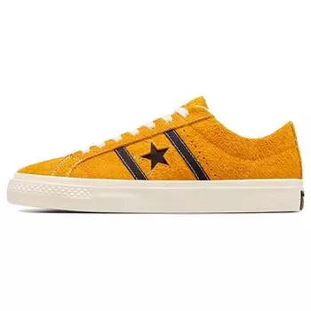 Converse One Star Academy Pro Замшевые мужские кроссовки Sunflower Gold Желтый Черный Egret A06425C 44.5