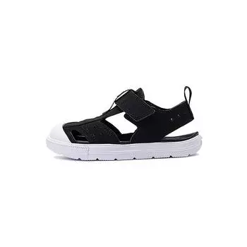 Converse Сандалии Chuck Taylor Utility EasyOn PS Черные Белые Детские Кроссовки A12153C 28