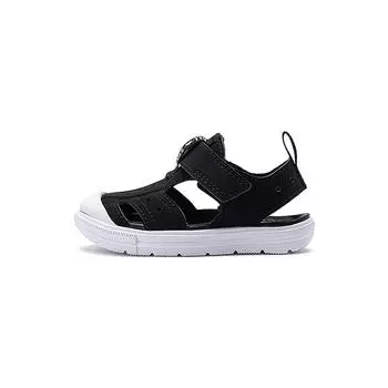 Converse Сандалии Chuck Taylor Utility EasyOn TD Черные Белые Детские Кроссовки A12156C 22