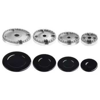 Cooker Cap Cooker Hat Set Flat Iron Kitchen Tool Sliver Concave Cooking Tool For Kitchen Gas Stove Accessories