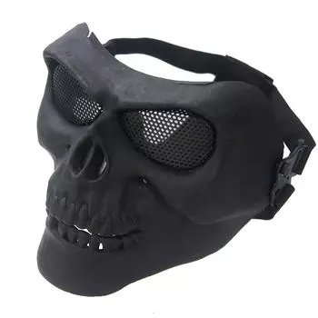 Cool Skull Multi Intball CS Маска для лица Лыжный велосипед Мотоцикл Спортивная одежда на открытом воздухе One size чёрный