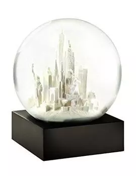 CoolSnowGlobes Нью-Йорк Сити Белый Крутой Снежный Шар
