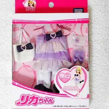 Coordination Set Lilac Licca-chan LW-12 Mille-feuille