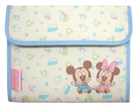 Coosa bellows style maternal and child notebook case Mickey Baby (Baby & Minnie) DMM-2206
