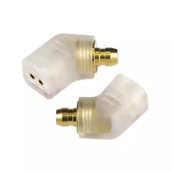 cooyin Pentaconn Ear 2Pin Conversion Conversion Connector Конверсионный разъем для наушников Pentaconn Ear 2Pin для Acoustune Совместимость с No качество звука белый