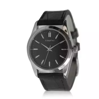 [COPHA] Платье Часы Copha Lady (Классическая леди) Классический женский ремень Croco Black x Black для женщин, черный