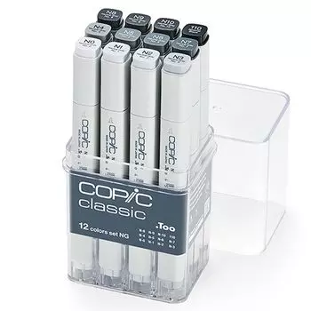 Copic Too Copic Classic 12 цветов набор NG