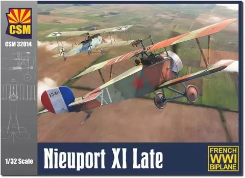 Copper State Model Nieuport XI Поздняя пластиковая модель COP32014 1/32 (Самолет)