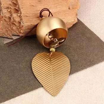 Copper Wind Chime Pendant Modern Creative Home Hanging Ornaments Simple Balcony Decorative Pendant Gifts