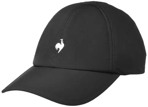 Coq FAN AIR Partial One F [Le Sportif] Кепка, Шляпа, Теннис, Кепка, Вентиляция, Пот, Тренировка, Простая, Сухая, Классическая, Острый, Черный,