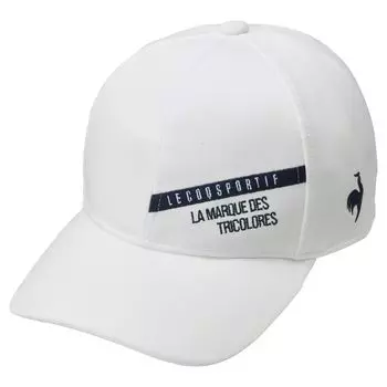 Coq Sportif Cap Comfy Fit Reducing Tighting Function Golf LG5SCP02M WH00 [Le Golf] Мужская (белый)
