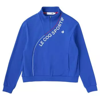 Coq Sportif Cut and Sew Мидлер на молнии Спортивный Водоотталкивающий Гольф LG4FSW00L BL00 [Le Golf] [Stretch Forcer] Женский (синий)
