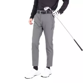 Coq Sportif Golf Pants water light rain fleshy golf LG4FLP54M GY00 [Le Golf] [Stretch Forcer] Quarter-length, repellent, compatible, windproof, Men s