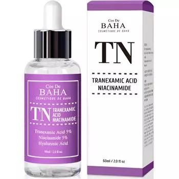 Cos De BAHA TN Сыворотка с ниацинамидом и транексамовой кислотой, 60 мл 60ml X 1PCS